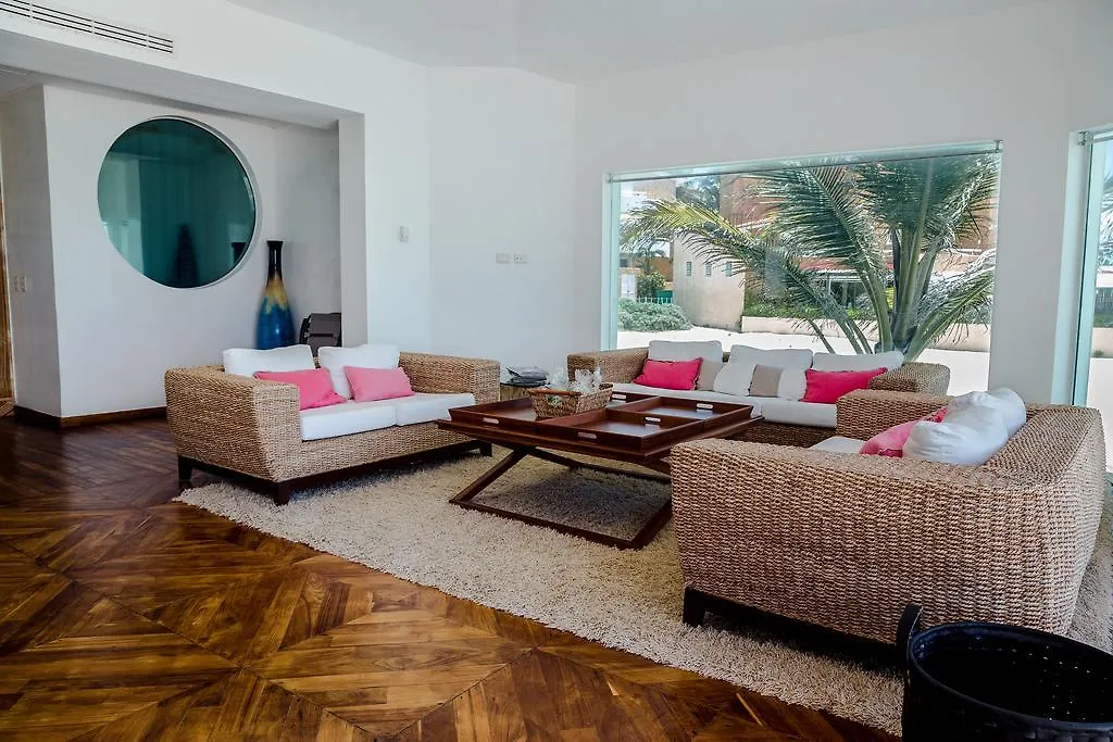 Prázdninový dům Hotel Beach Front House Casa Marmol Playa del Carmen Mexiko